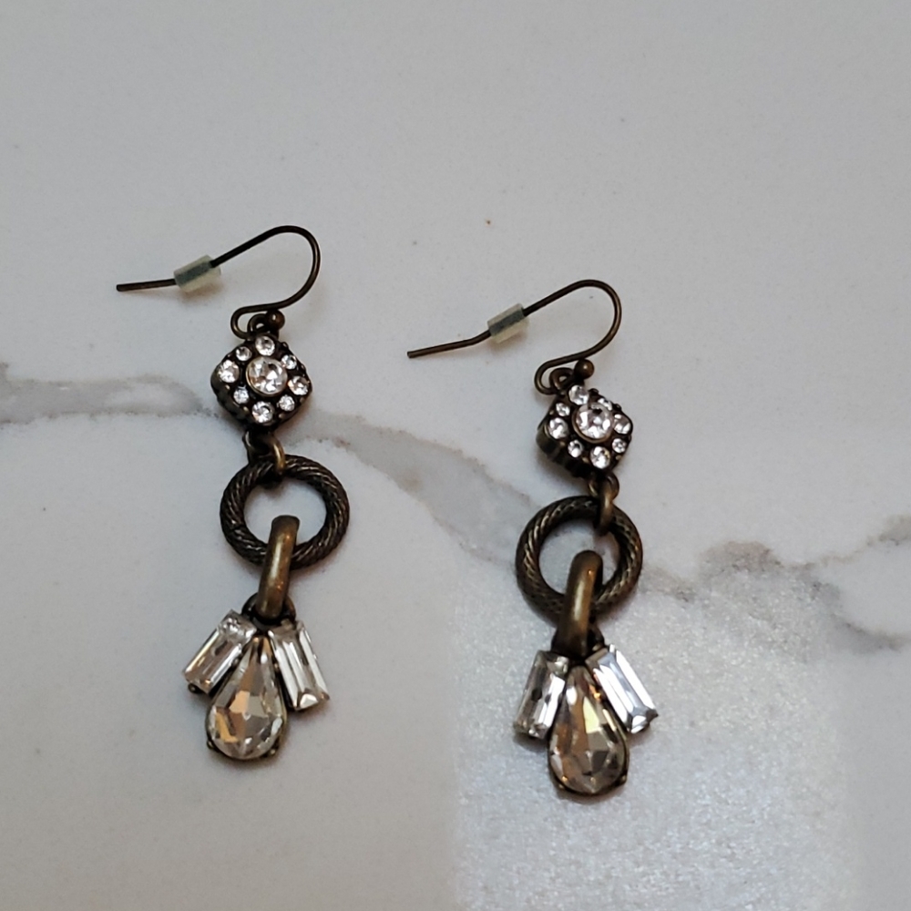 $10 or 3 for $20 (with Free Shipping) Dangle Rhinestone Earrings